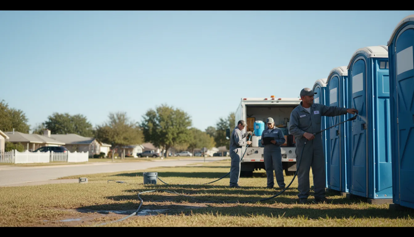 Long-Term Portable Toilet Rental in Green Pond, SC near me